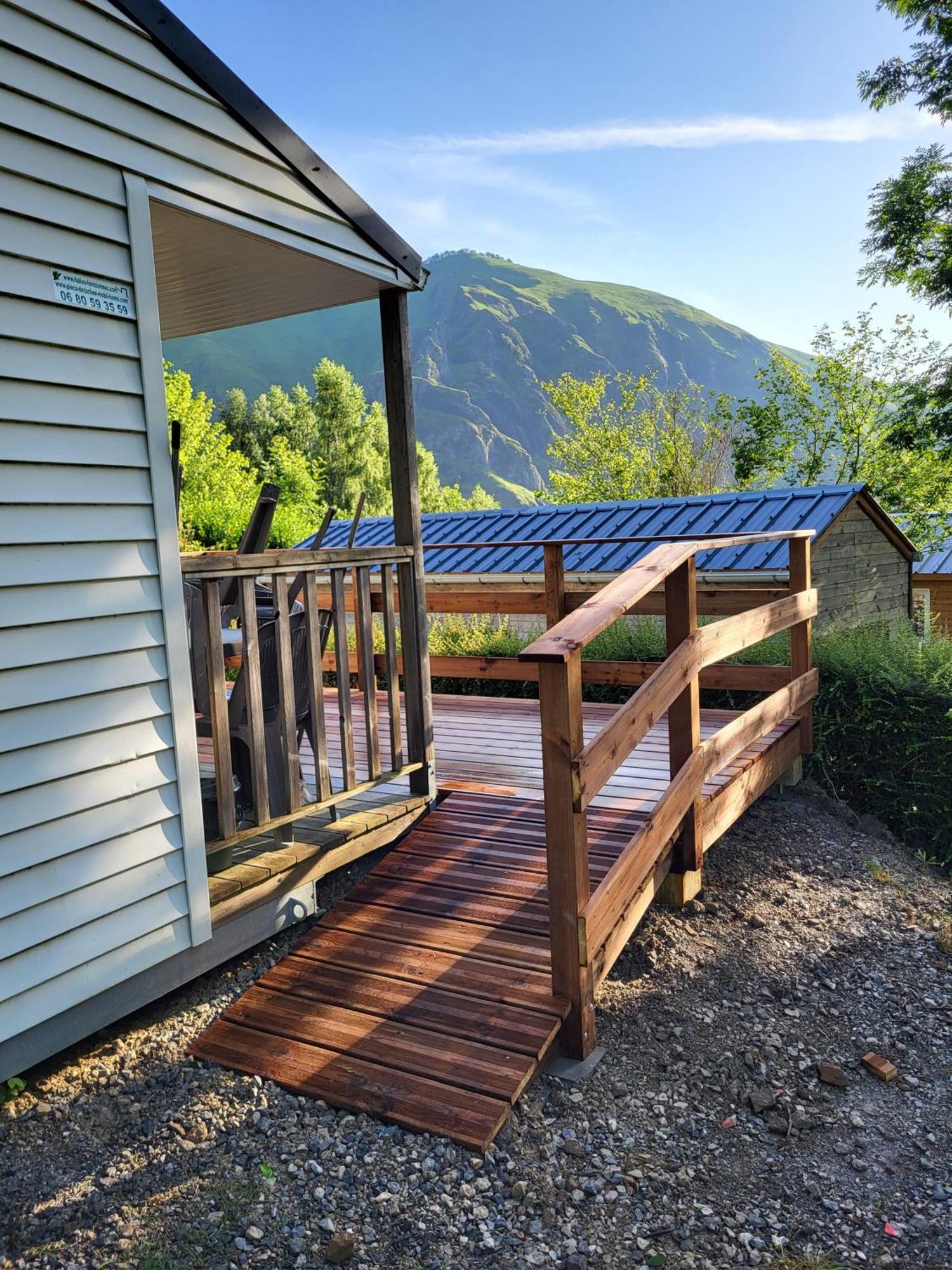 Camping Ixtila Mobilhome Betzuela Larrau Exterior foto